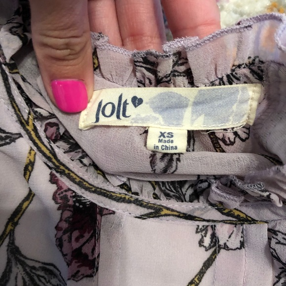 Lilac Ruffle Baby Doll Dress XS - Picture 7 of 8